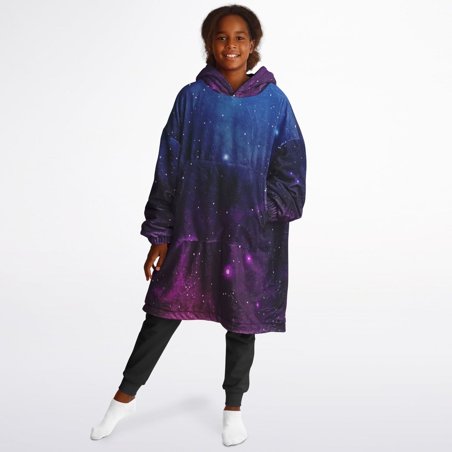 Kid's Sky/Abstract Reversible Snugger