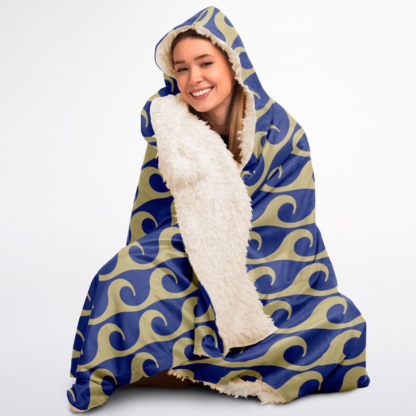 Japan Blue Nami Snugger Blanket