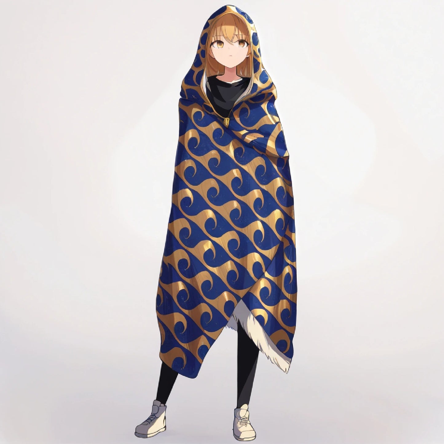 Japan Blue Nami Snugger Blanket