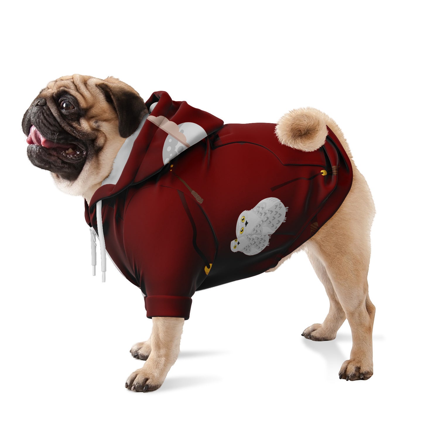 Harry Potter Inspired Dog Zip-Up Hoodie