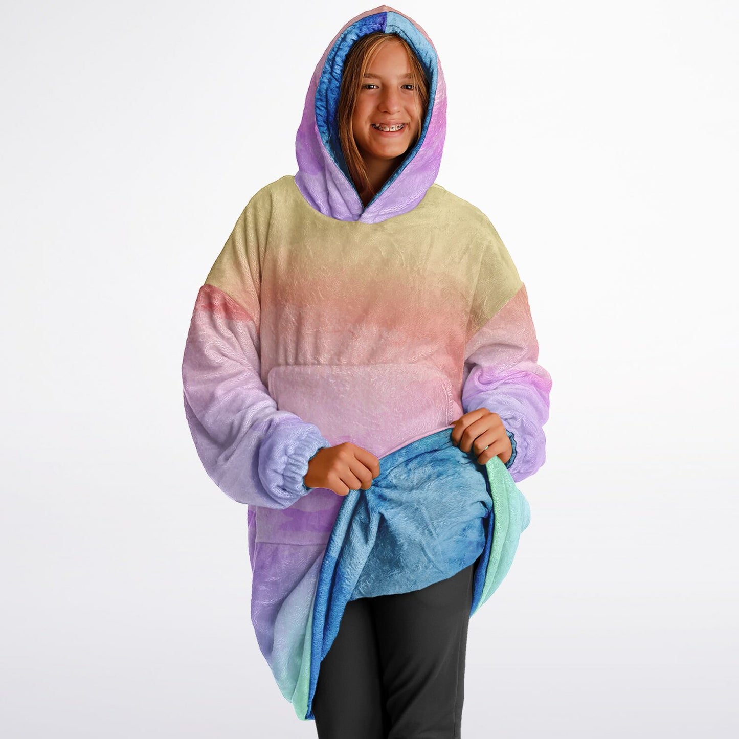 Kid's Colour Dye Reversible Snugger