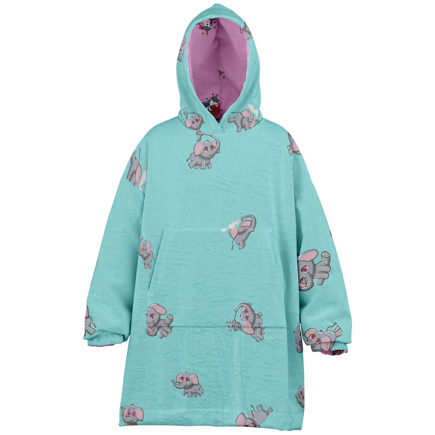 Kid's Unicorn/Elephant Reversible Snugger