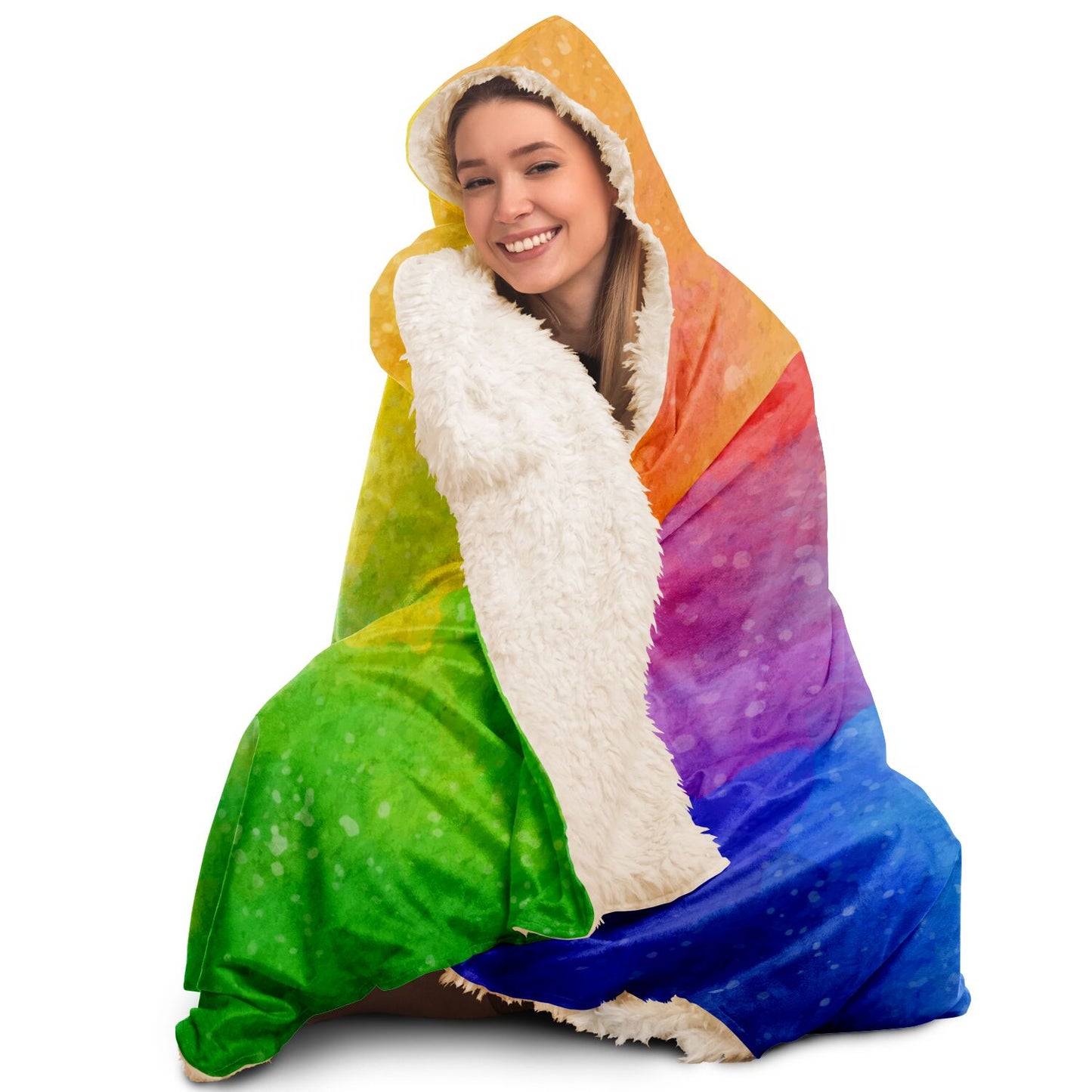 Rainbow Snugger Blanket