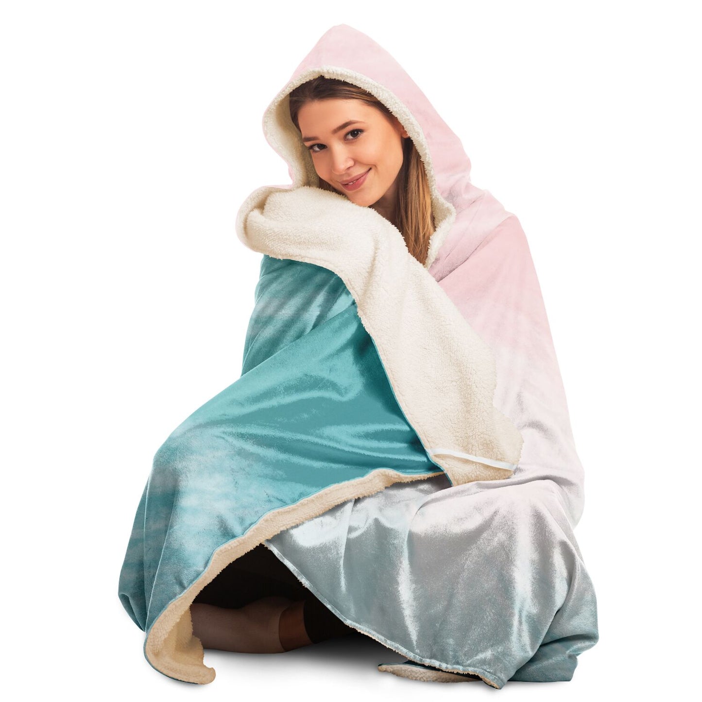 Shades of Pink Snugger Blanket