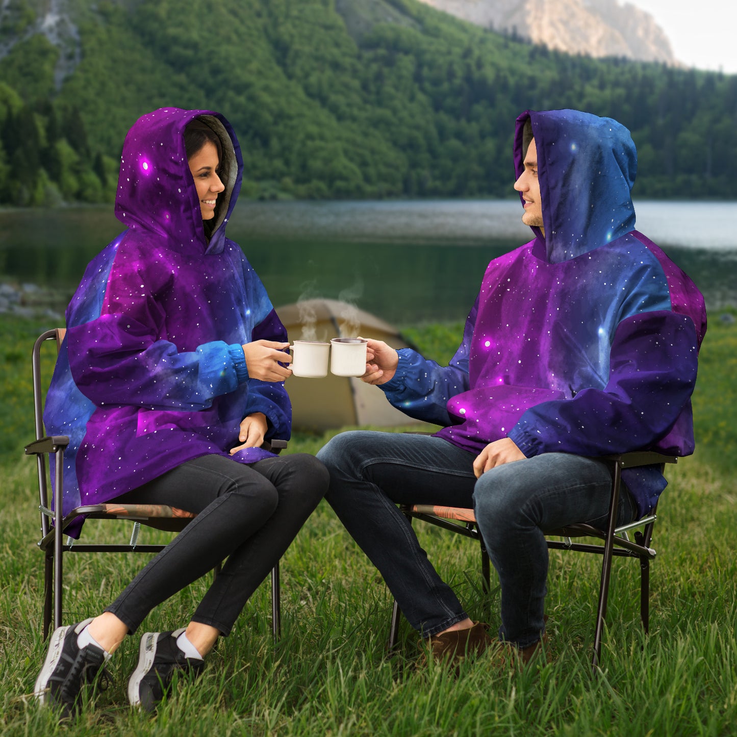 Night Sky Purple Stars Snugger