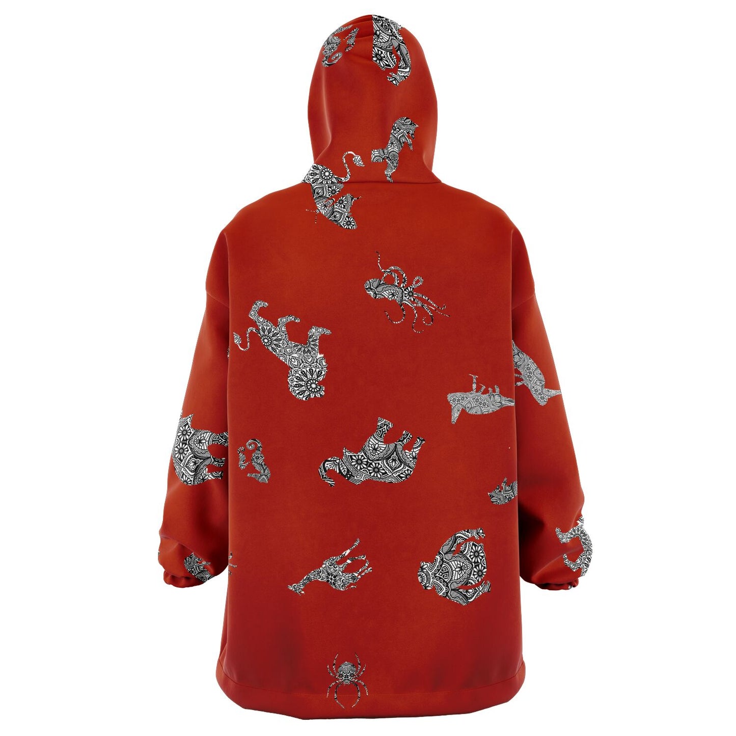 Animal Mandala Red Snugger