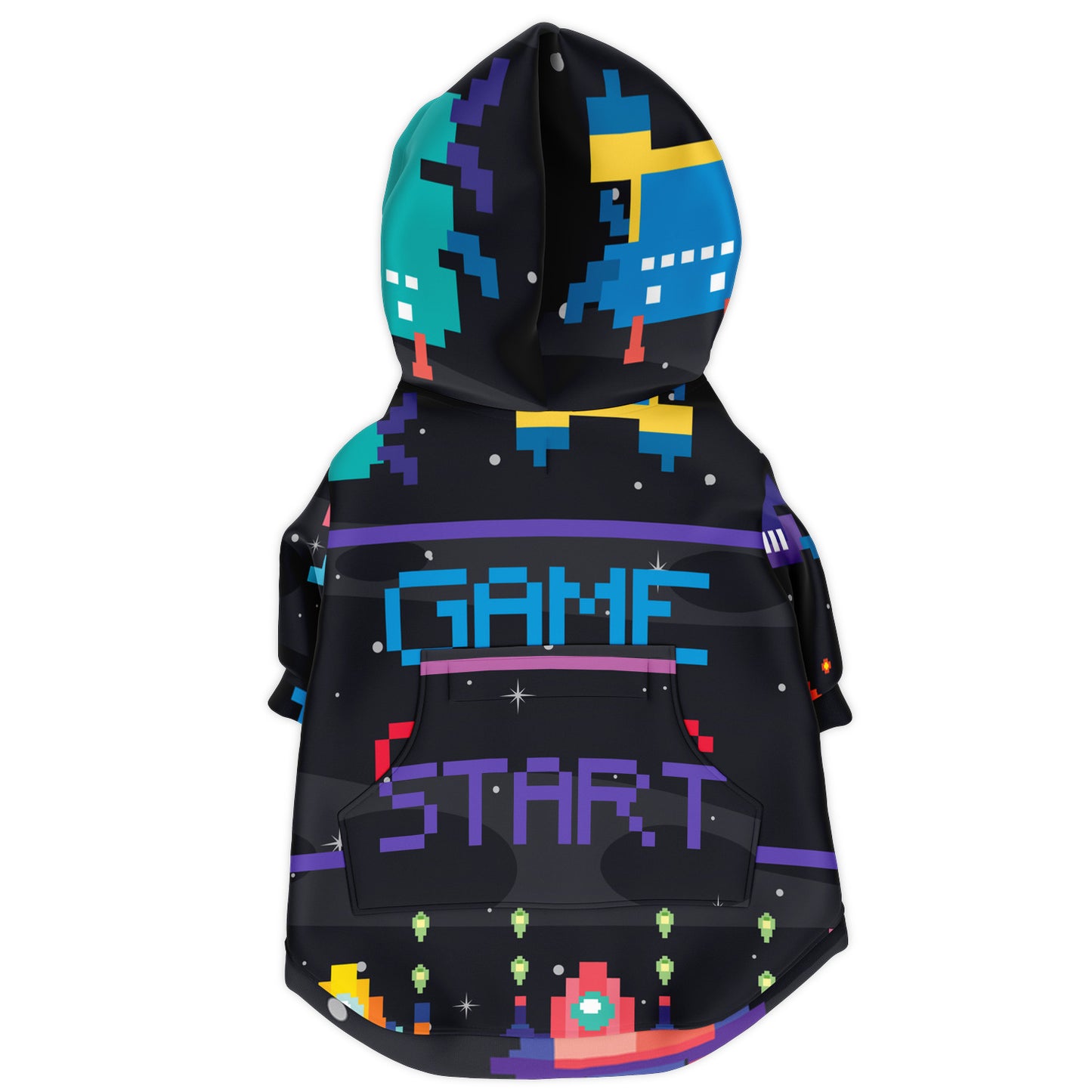 Gamer Dog Zip-Up Hoodie