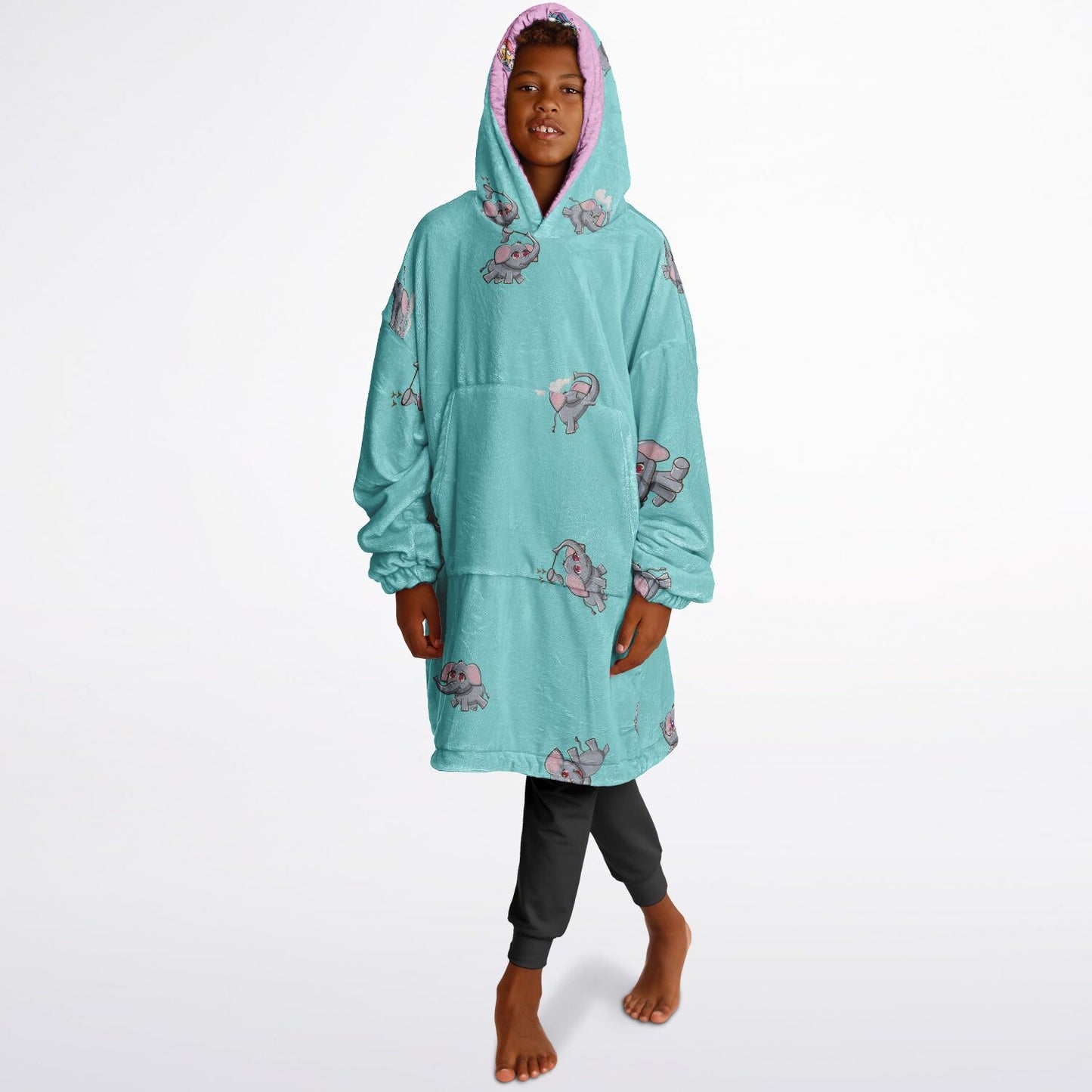 Kid's Unicorn/Elephant Reversible Snugger