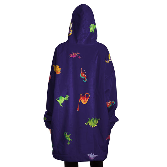 Dinosaur Purple Snugger