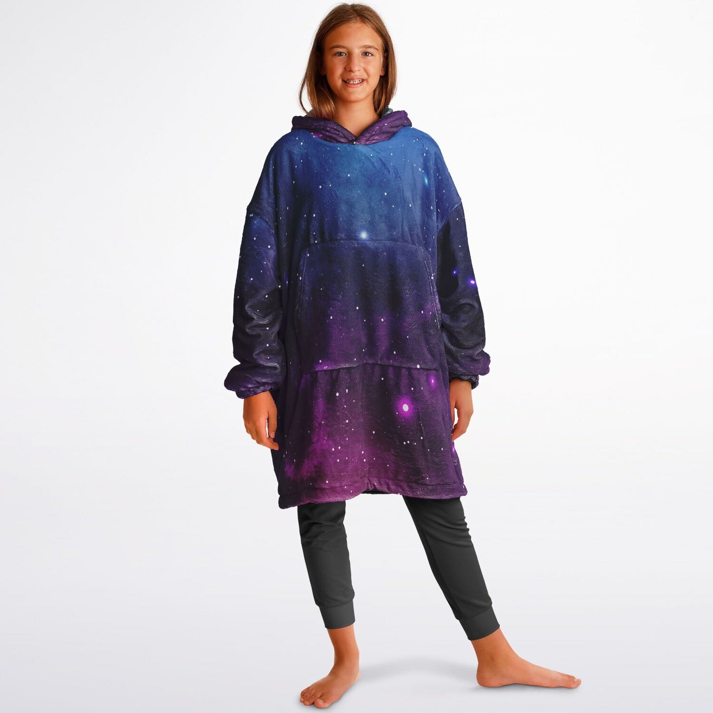 Kid's Sky/Abstract Reversible Snugger