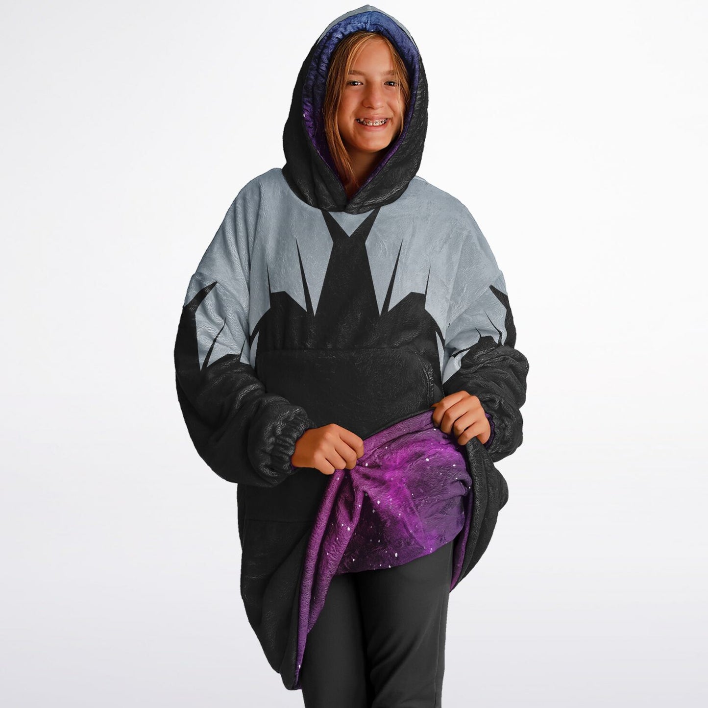 Kid's Sky/Abstract Reversible Snugger