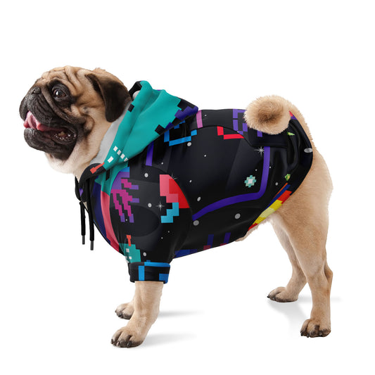 Gamer Dog Zip-Up Hoodie