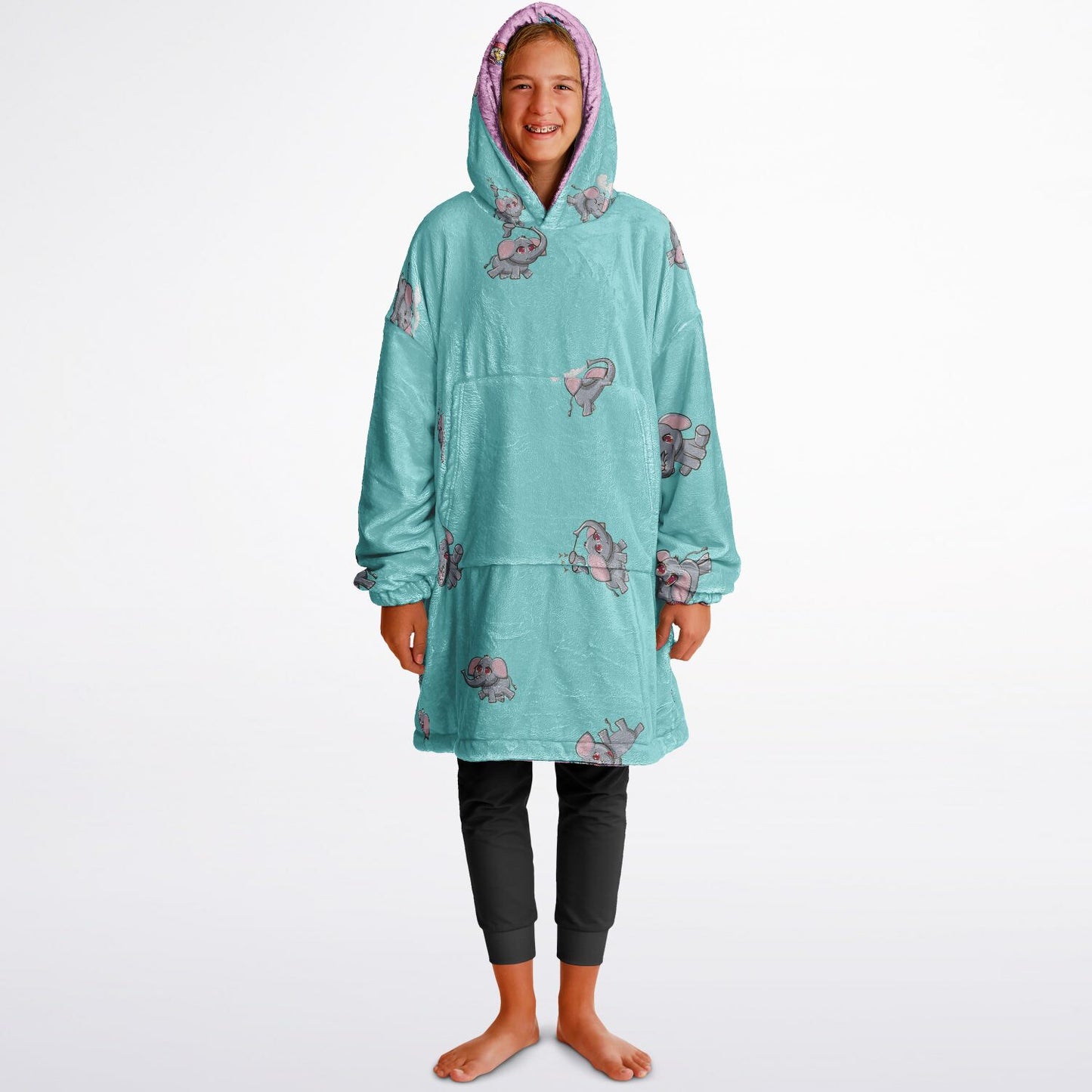 Kid's Unicorn/Elephant Reversible Snugger