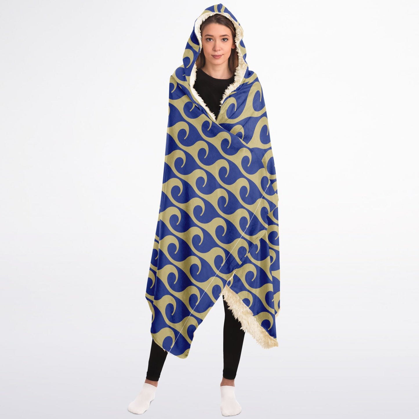 Japan Blue Nami Snugger Blanket
