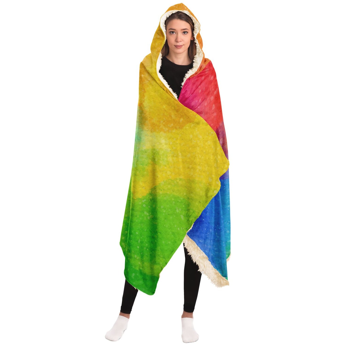 Rainbow Snugger Blanket