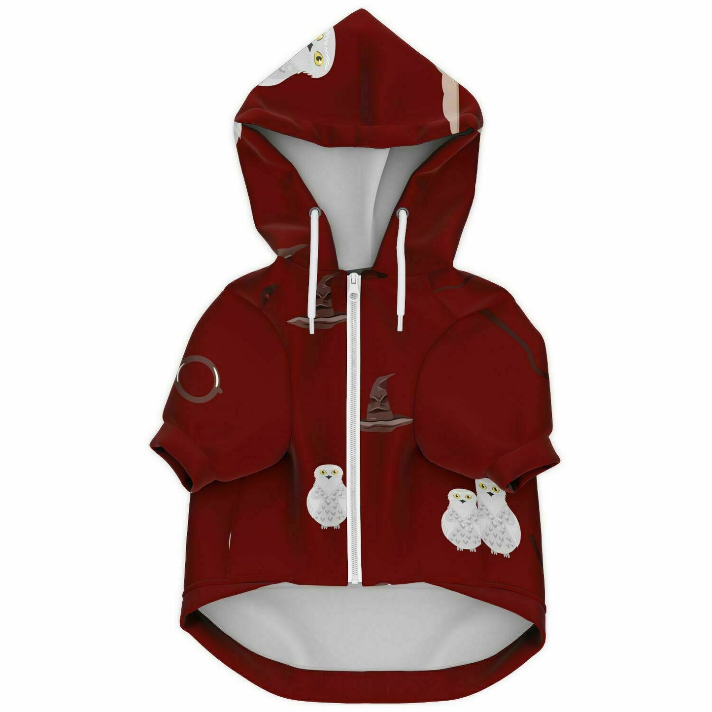 Harry Potter Inspired Dog Zip-Up Hoodie