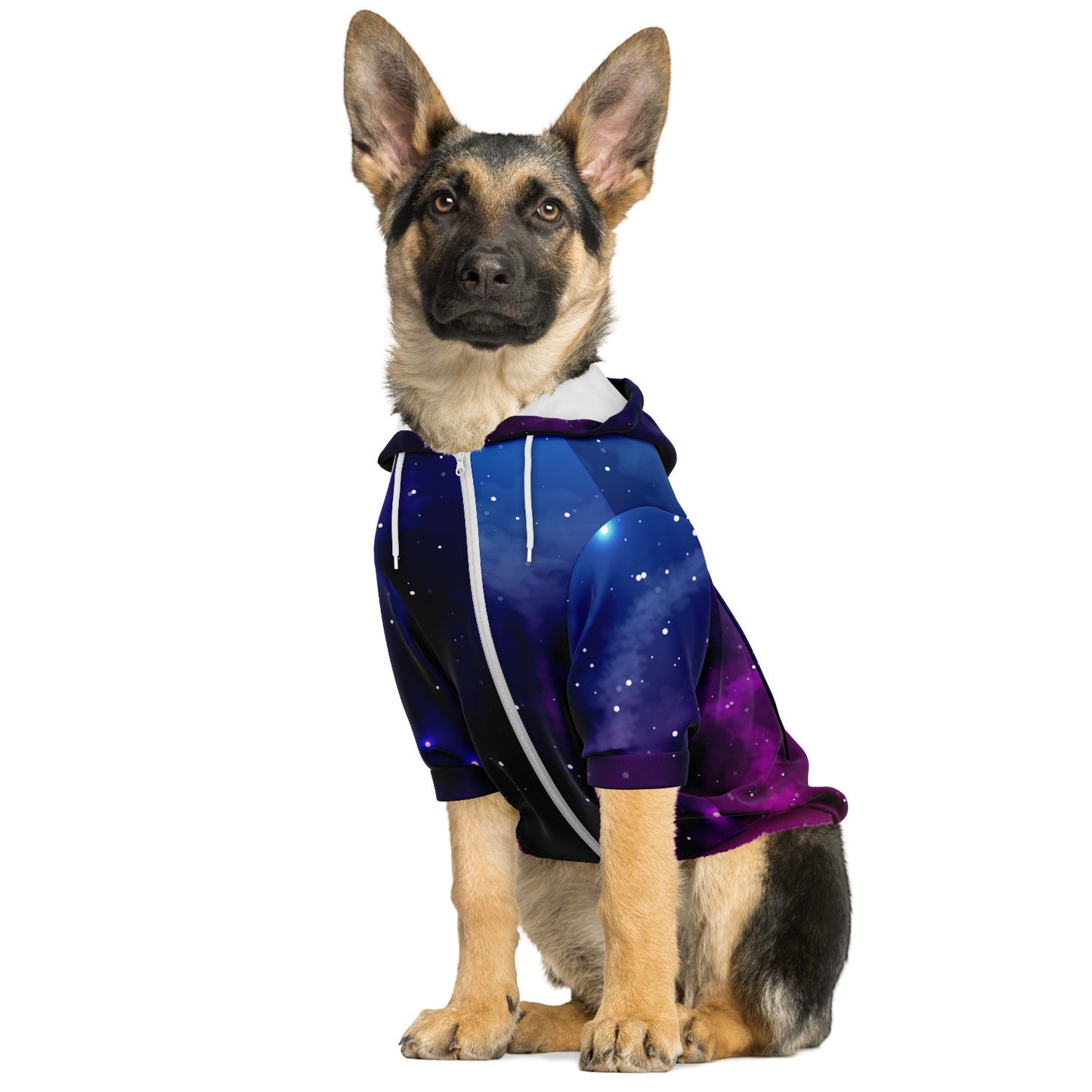 Stars Dog Zip-Up Hoodie