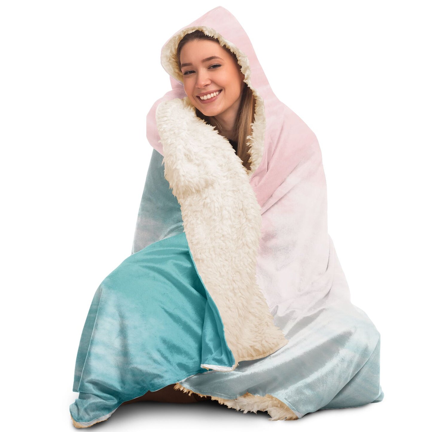 Shades of Pink Snugger Blanket