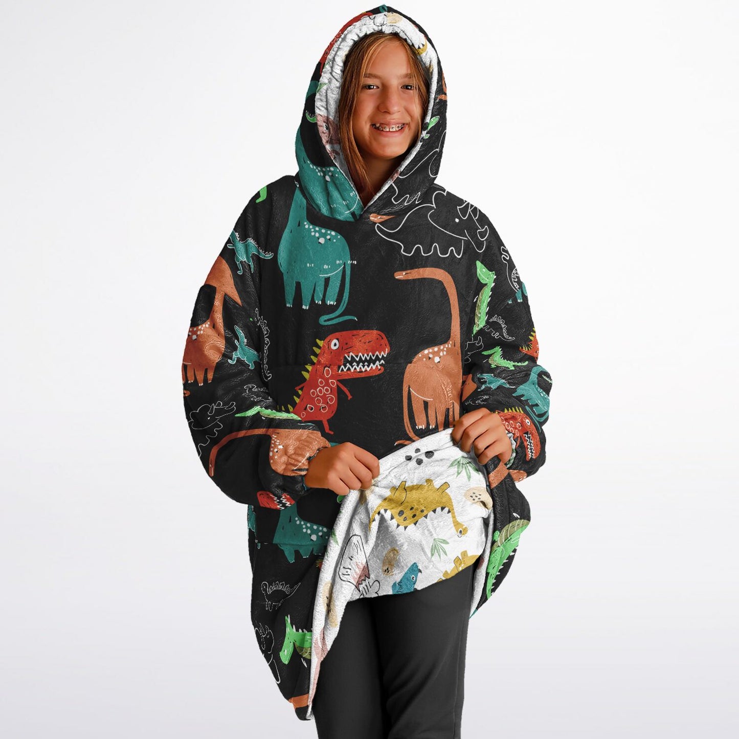 Kid's Dinosaur Reversible Snugger