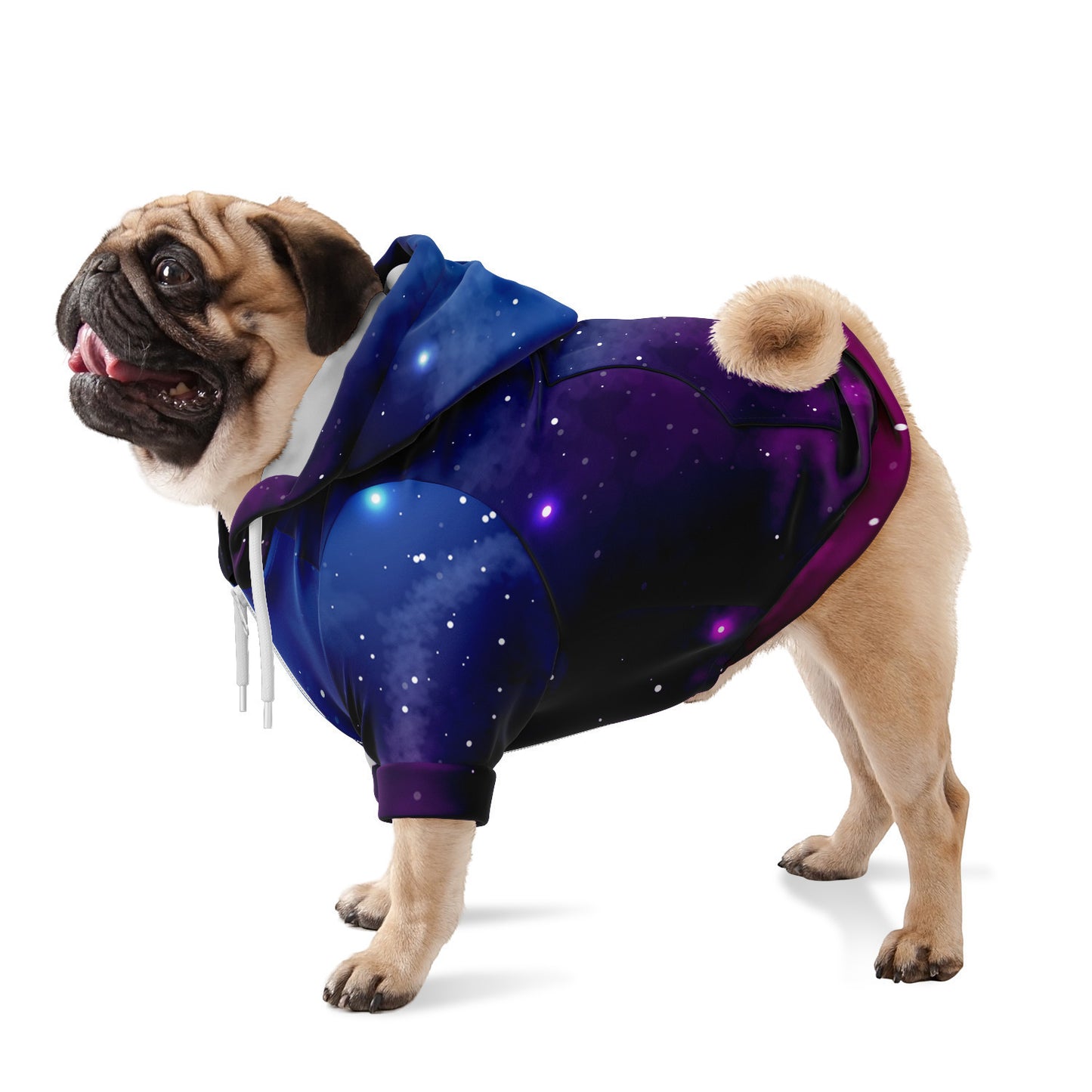 Stars Dog Zip-Up Hoodie