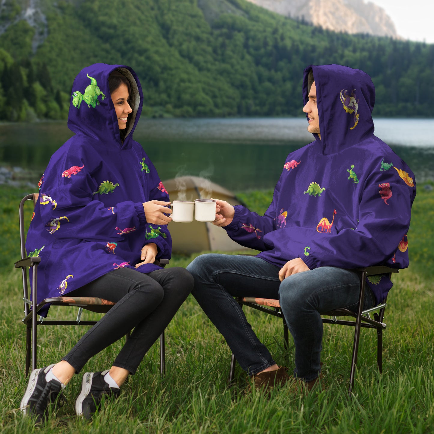 Dinosaur Purple Snugger