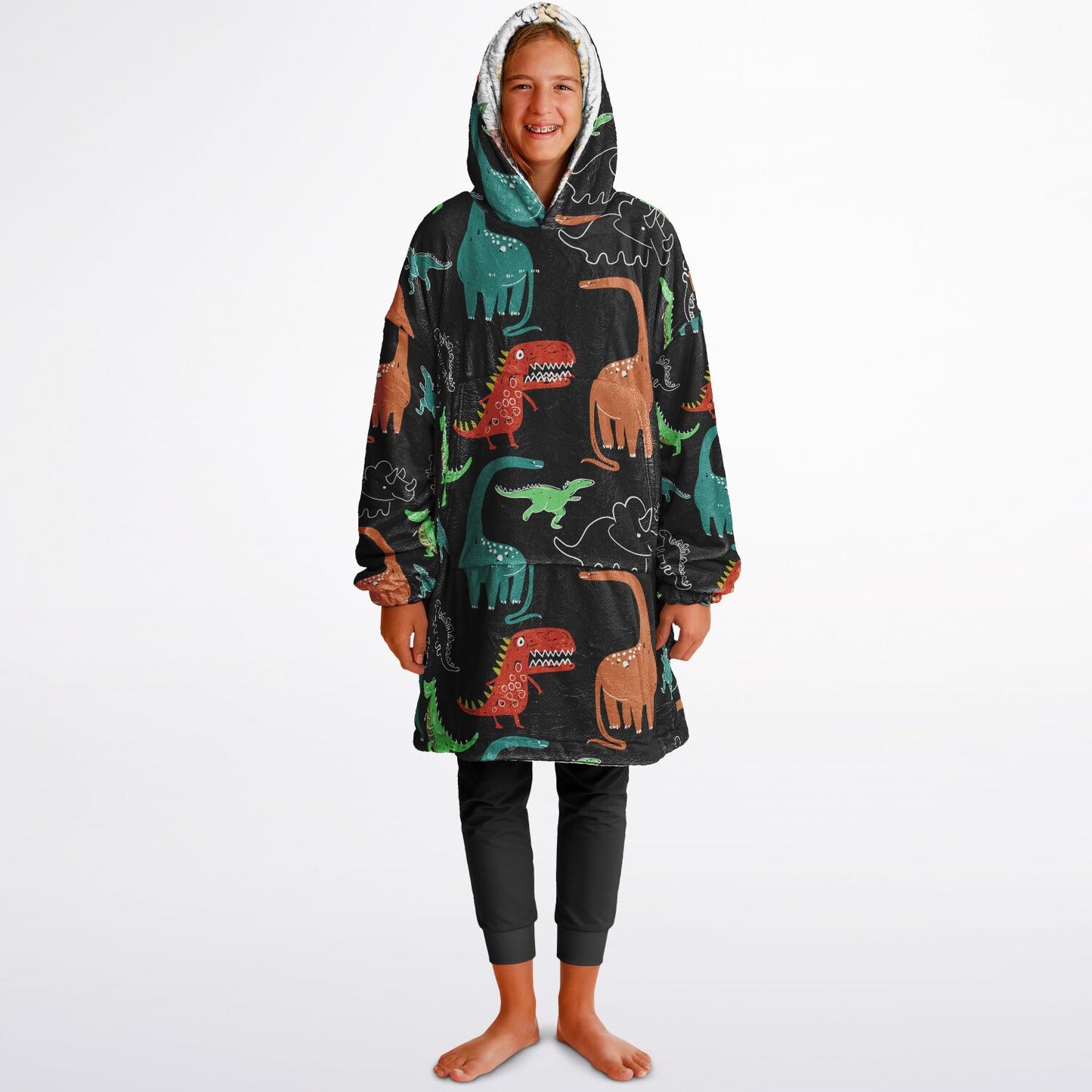 Kid's Dinosaur Reversible Snugger