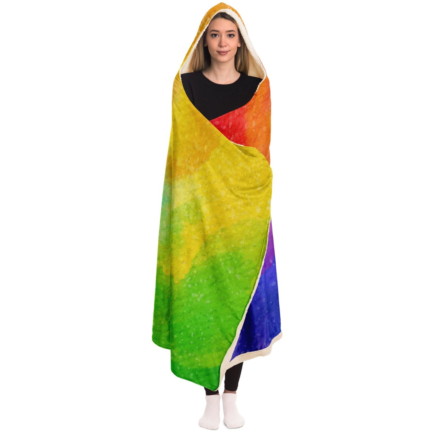 Rainbow Snugger Blanket