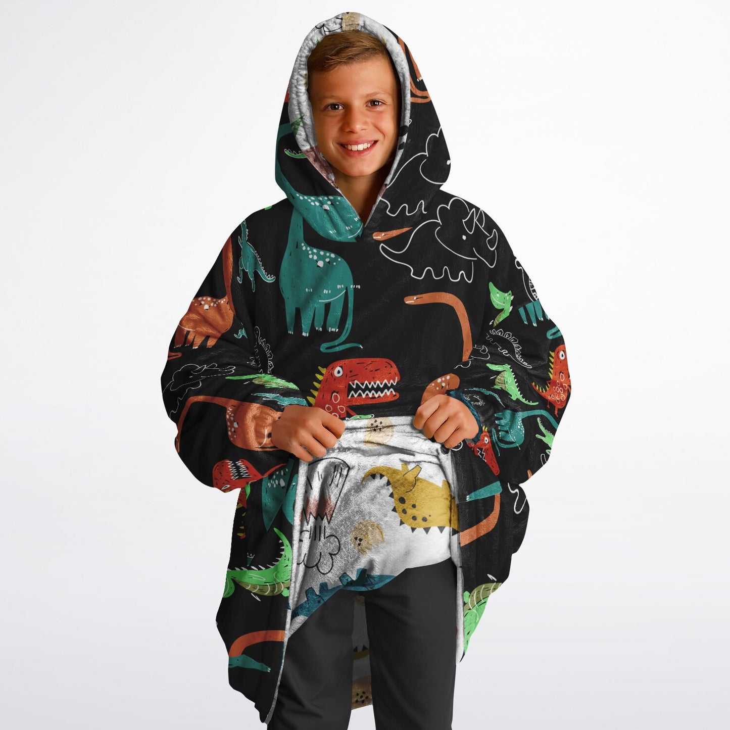 Kid's Dinosaur Reversible Snugger