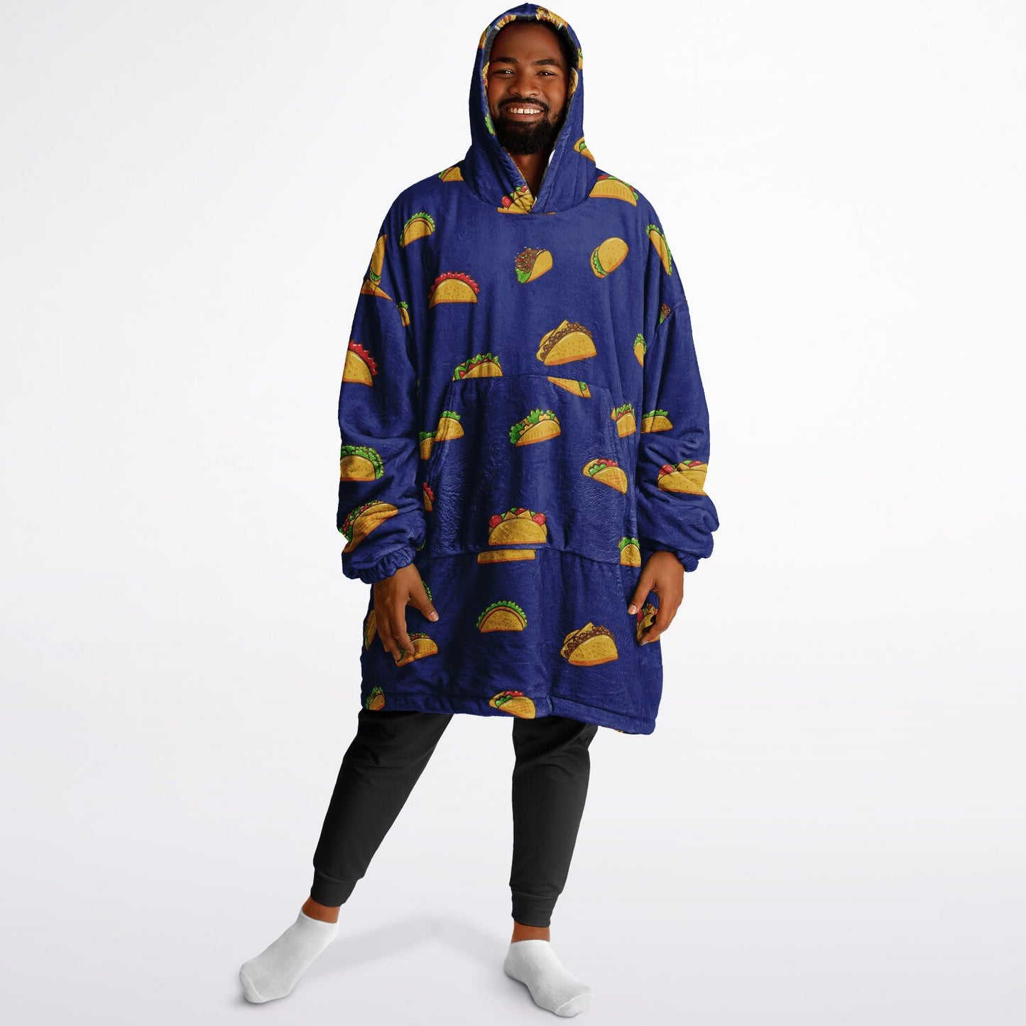 Tacos and Pizzas Reversible Snugger