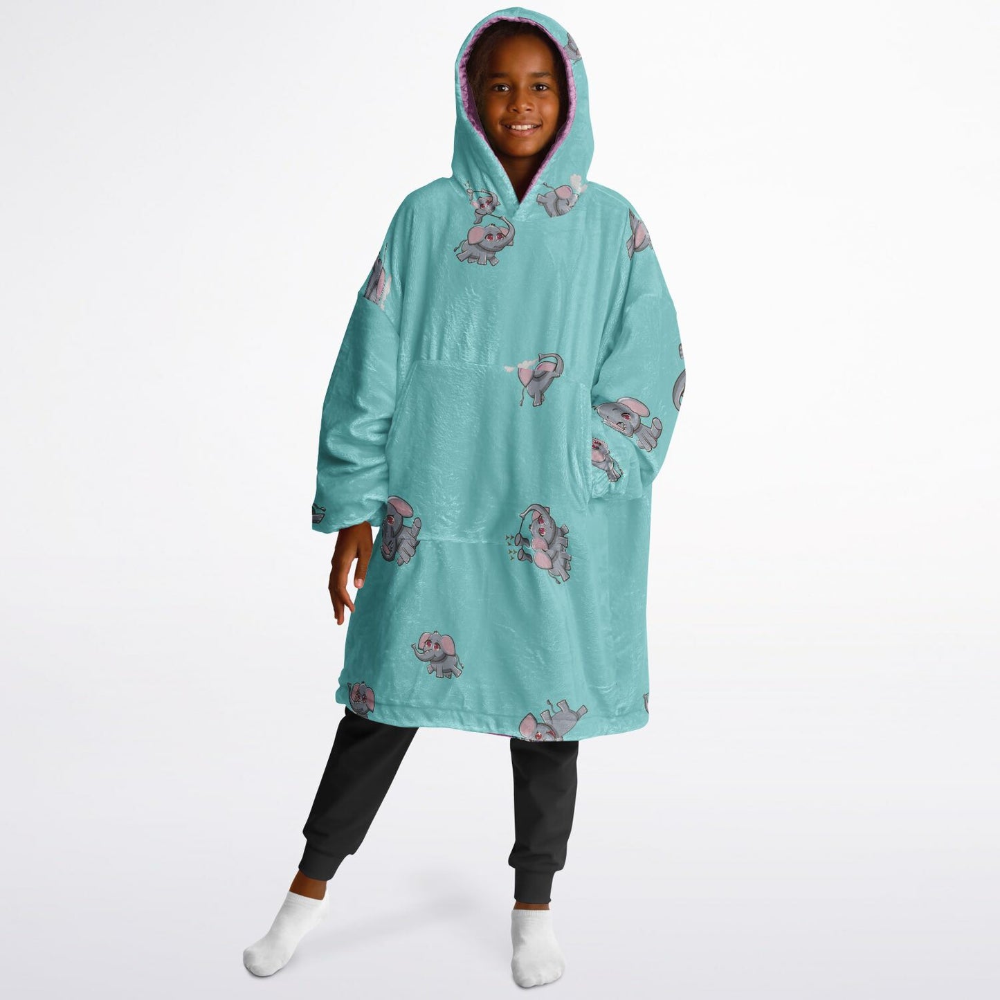 Kid's Unicorn/Elephant Reversible Snugger