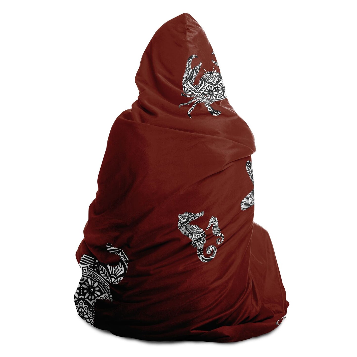 Animal Mandala Snugger Blanket