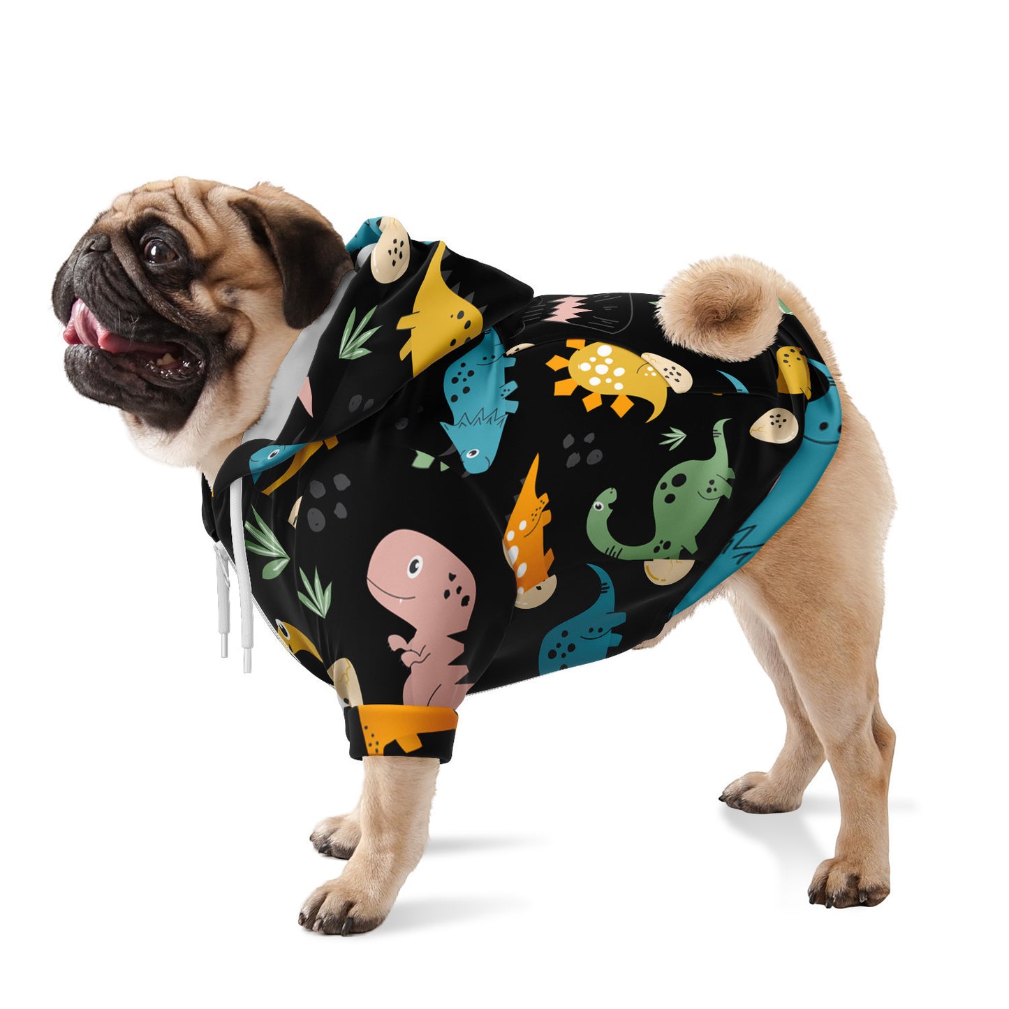 Dinosaur Dog Zip-Up Hoodie