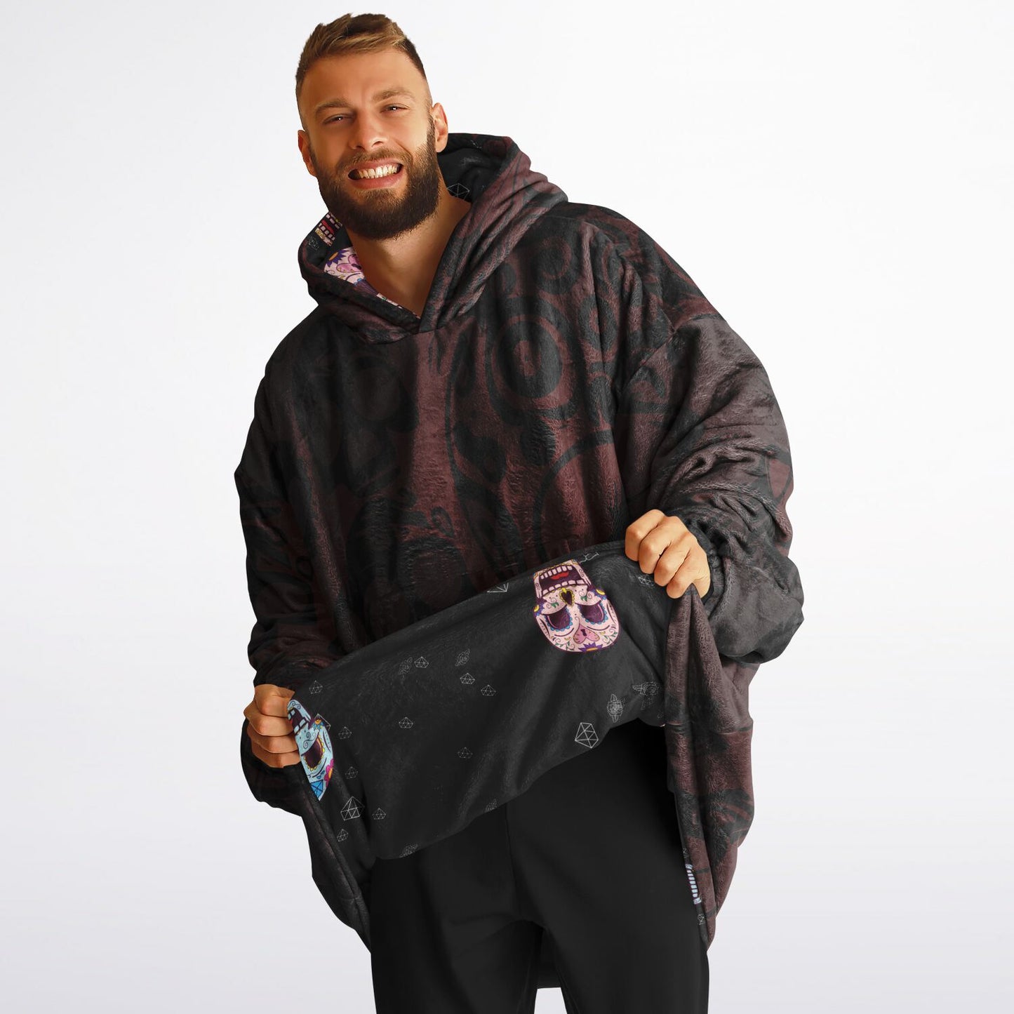 Day Of The Dead Reversible Snugger