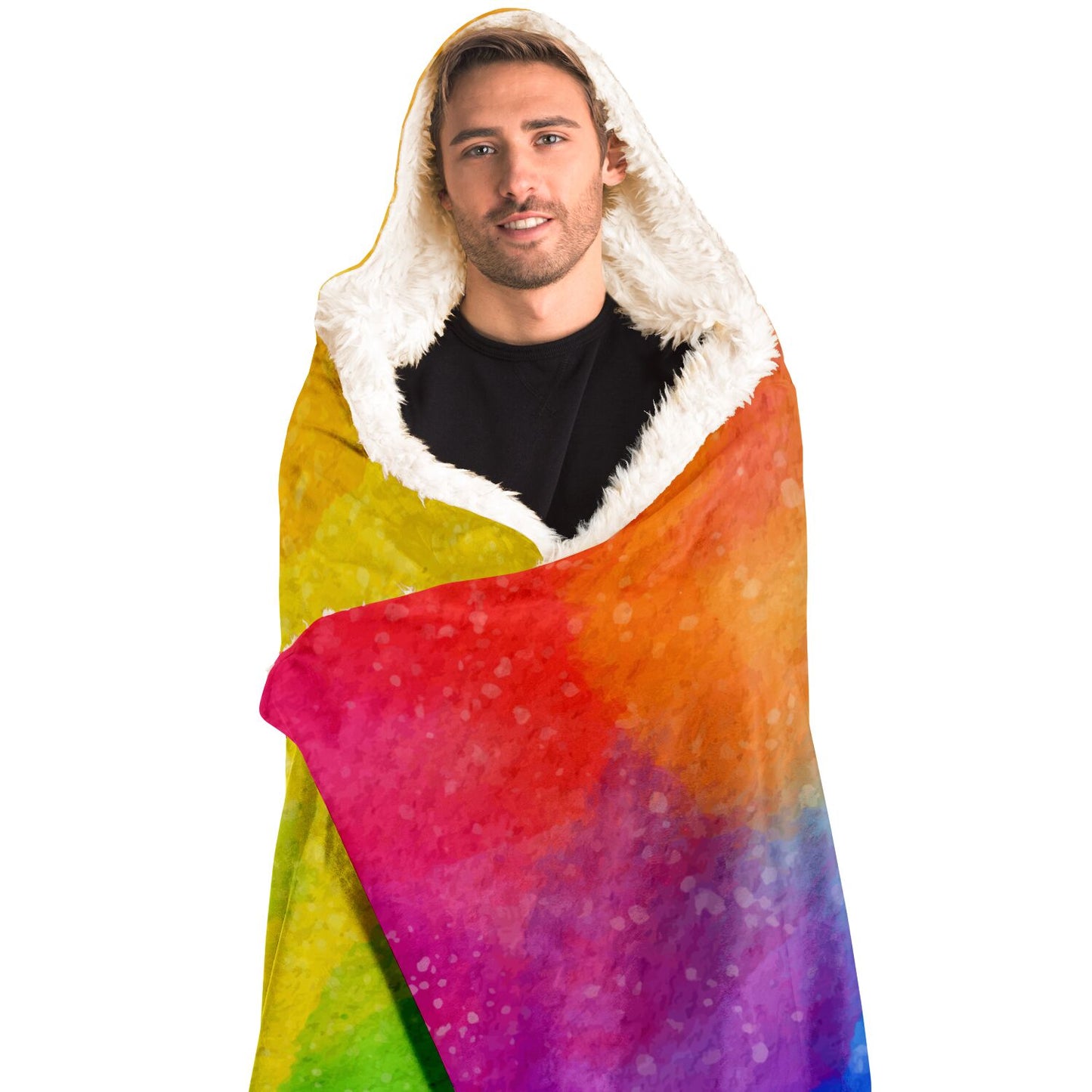 Rainbow Snugger Blanket