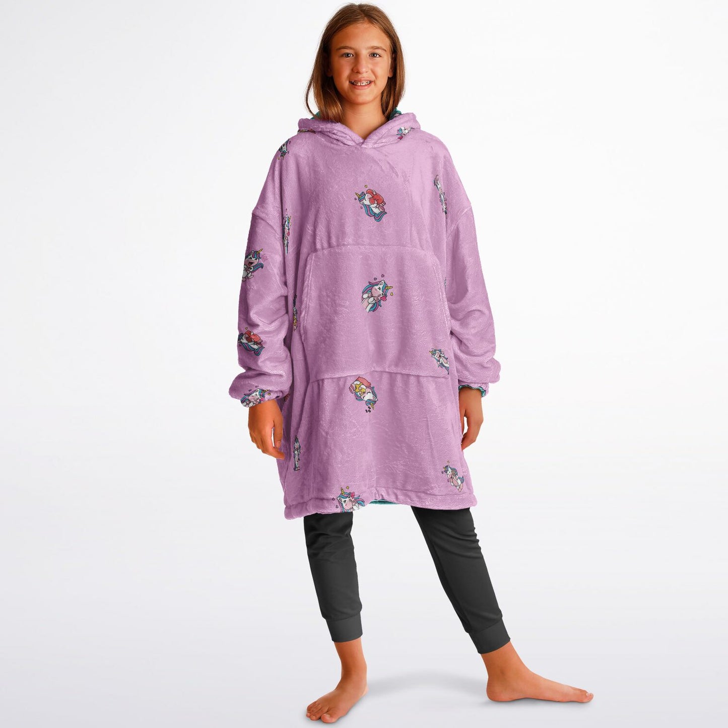 Kid's Unicorn/Elephant Reversible Snugger